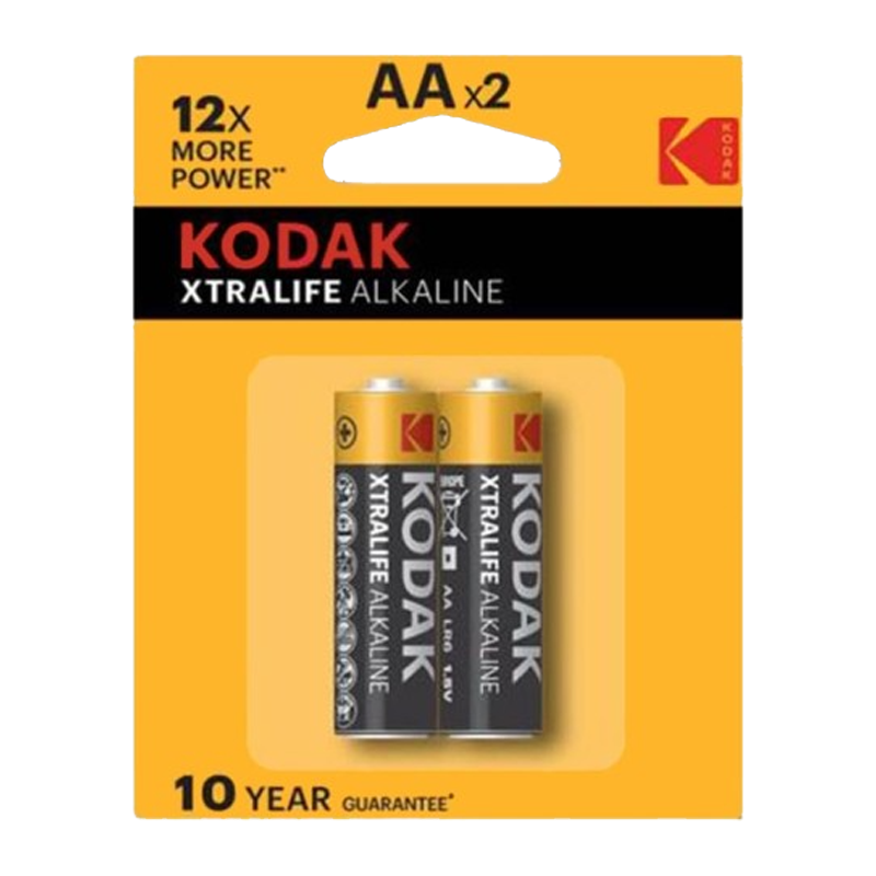 Батарейка Kodak XTRALIFE LR6 AA BL2 Alkaline 1.5V (2/40/200)