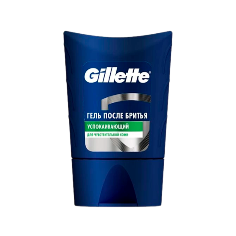 Гель для бритья Gillette Sensitive Skin успокаивающий 75мл (1/6)
