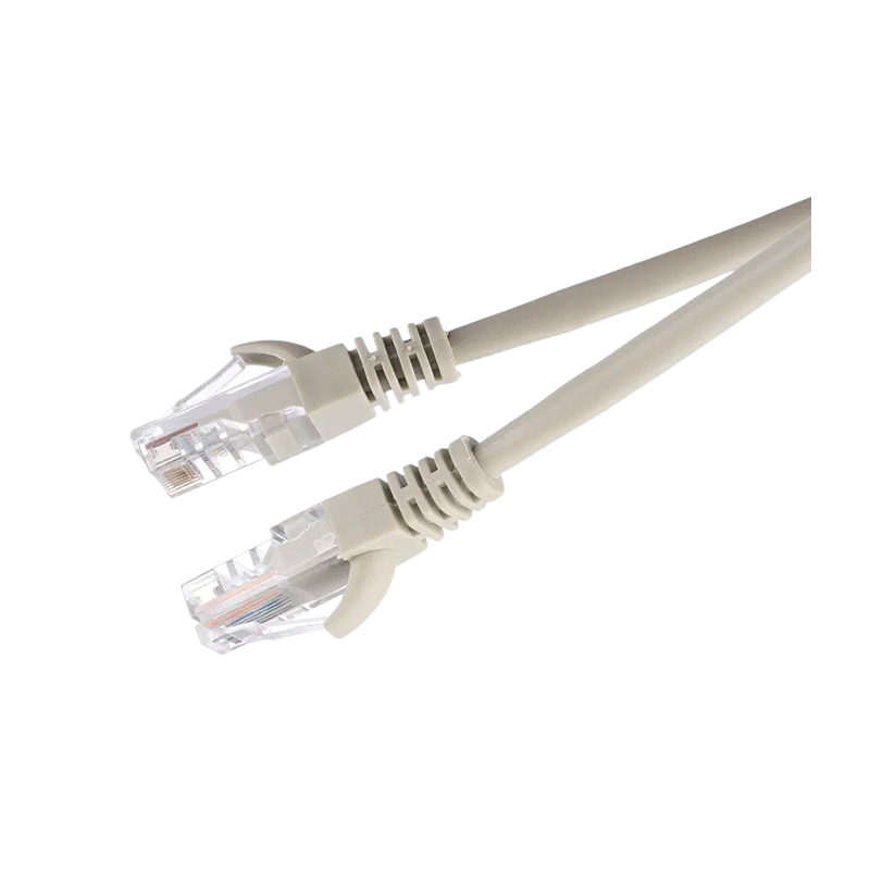 Патч-корд GoPower RJ-45 (m)-RJ-45 (m) 5.0м кат.5е ПВХ 26AWG CCA серый Premium Zip-Lock c подвесом