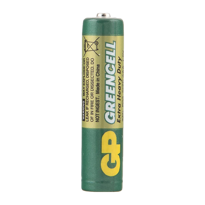 Батарейка GP GreenCell R03 AAA BL4 Heavy Duty 1.5V (4/40/480)