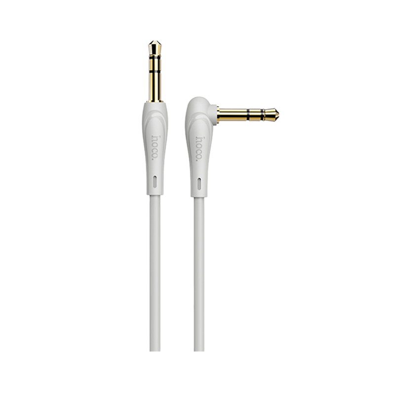 Кабель AUX HOCO UPA14 Jack 3.5mm (m)-Jack 3.5mm (m) 1.0м TPE серый (1/30/300)