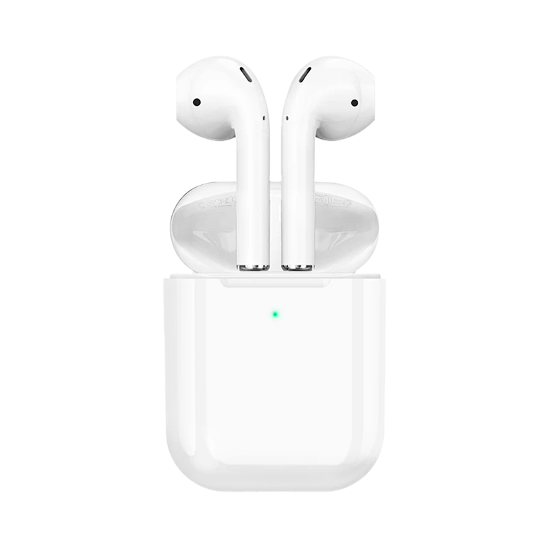 Наушники вставные HOCO EW01 Plus bluetooth 5.0 с микр. белый (1/21/126)