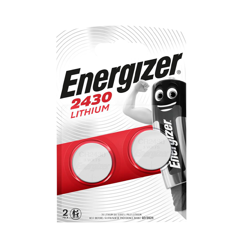 Батарейка Energizer CR2430 BL1 Lithium 3V (1/10/240)