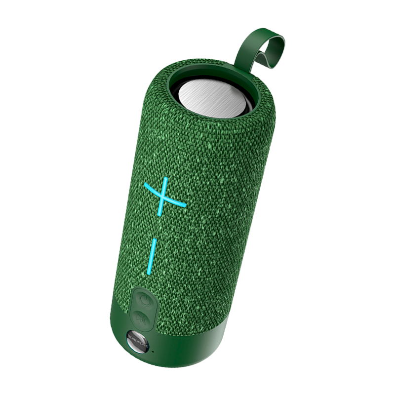 Портативная колонка Borofone BR19 bluetooth 5.1 microSD зеленый (1/50)