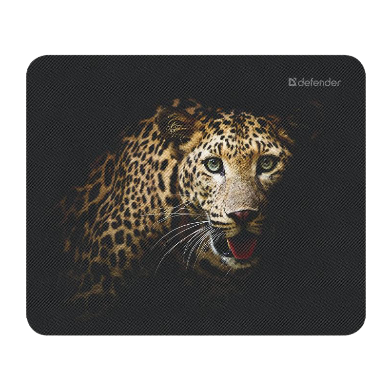 Коврик для мыши Defender Wild Animals 220x180x2мм ассорти (1/20/200)