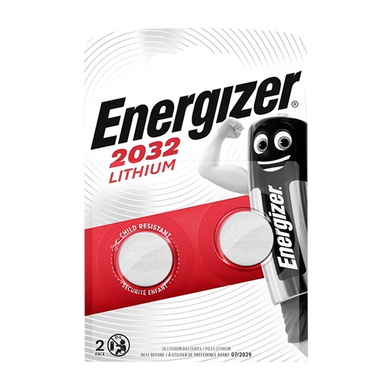 Батарейка Energizer CR2032 BL2 Lithium 3V (2/20/280)