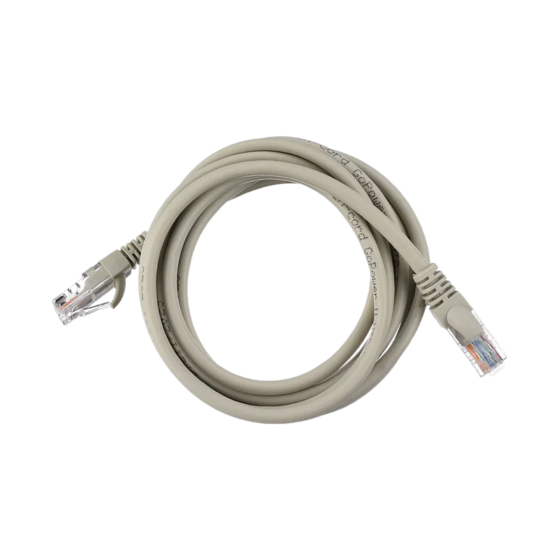 Патч-корд GoPower RJ-45 (m)-RJ-45 (m) 2.0м кат.5е ПВХ 26AWG CCA серый в пакете (1/125)