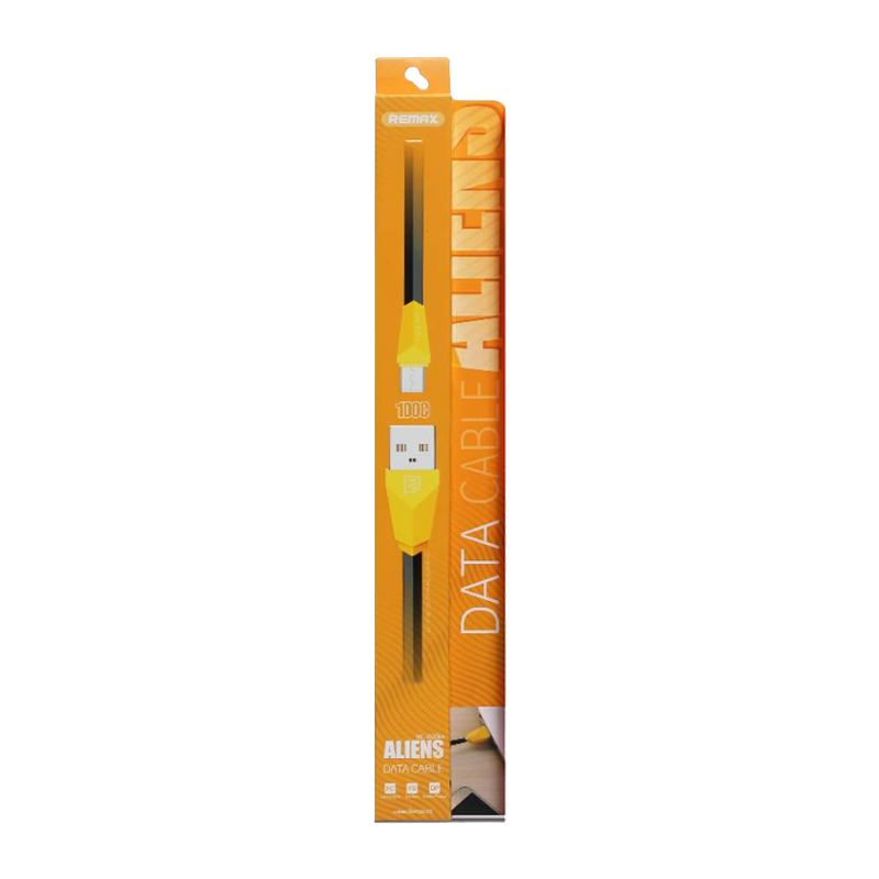USB кабель REMAX Alien (Micro) RC-030M Чёрный (1M, 2A)