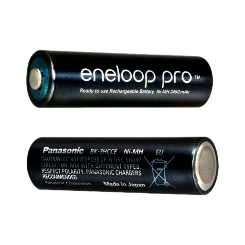 Аккумулятор предзаряженный RTU Panasonic HR6 AA bulk NI-MH eneloop pro 2450mAh (1/500)