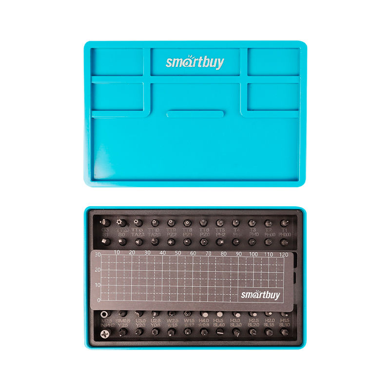 Отвертка с набором бит Smartbuy 51 предмет