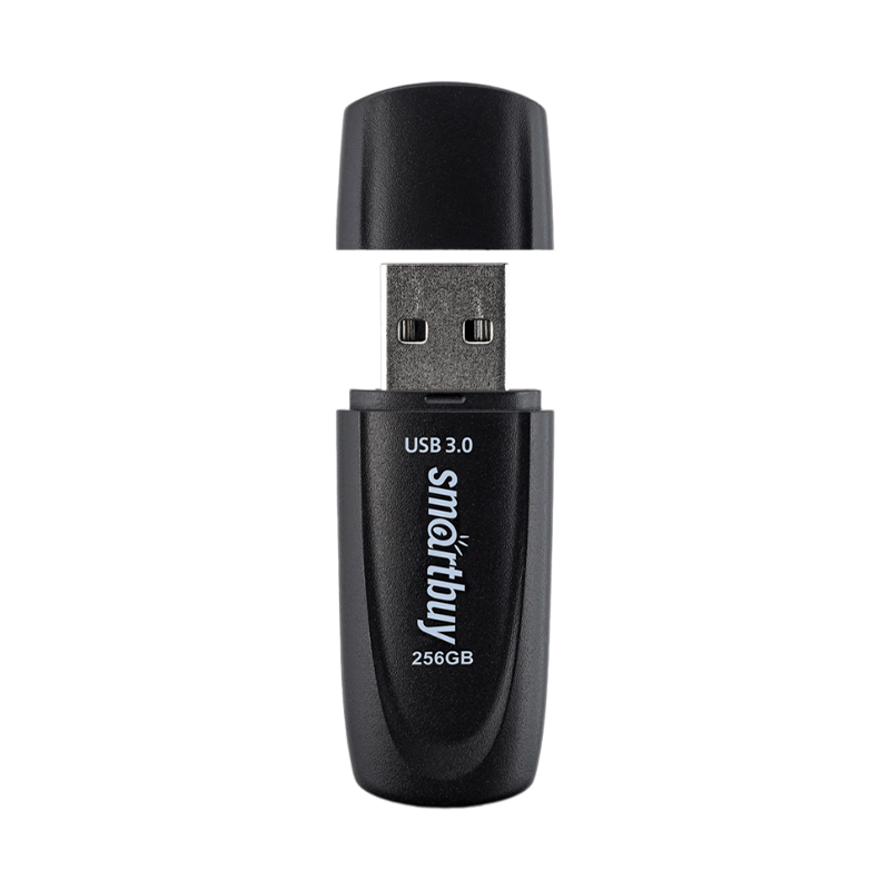 Флеш-накопитель Smartbuy Scout 256GB USB3.1 пластик черный