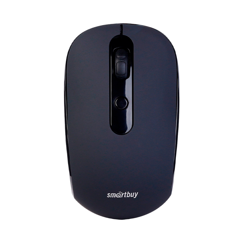 Мышь беспроводная Smartbuy 262AG ONE классическая USB бесшумная черный (1/40)