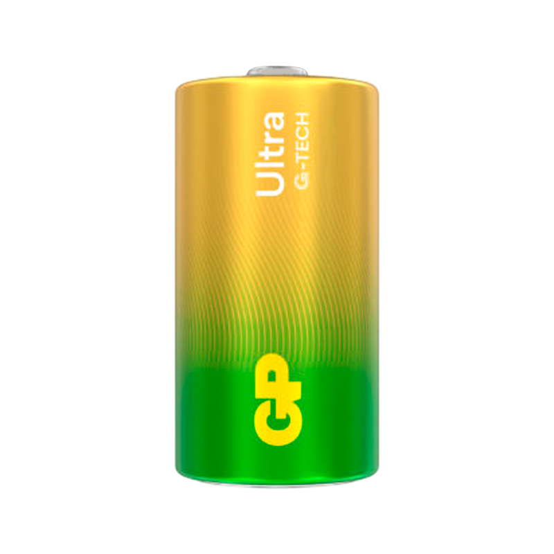 Батарейка GP ULTRA G-Tech LR14 C BL2 Alkaline 1.5V (2/20/160)