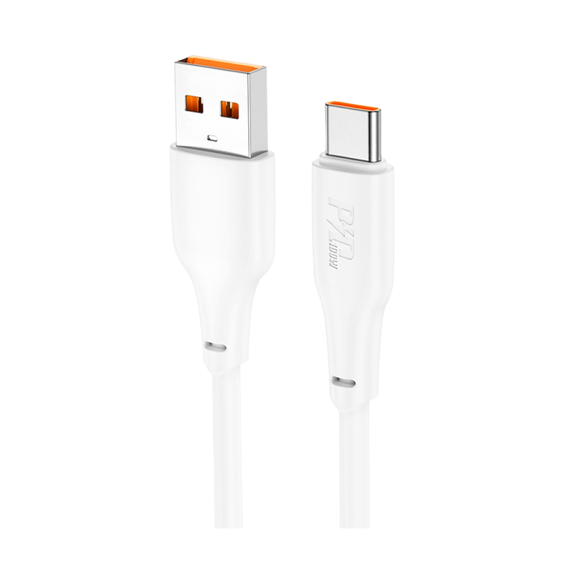 Кабель HOCO X93 USB (m)-Type-C (m) 1.0м 100W TPE белый (1/37/370)
