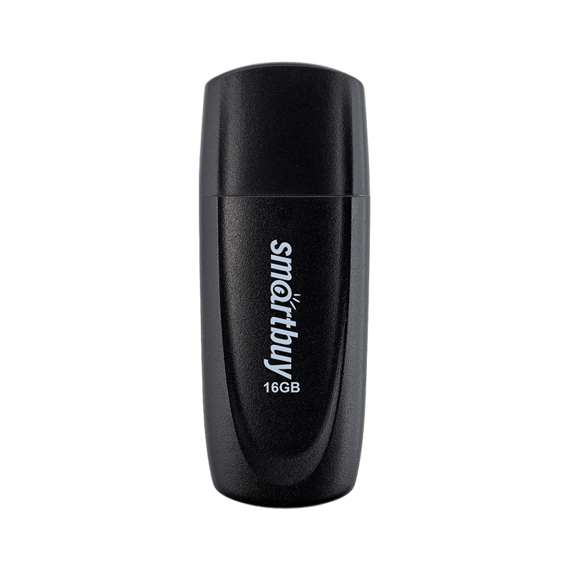 Флеш-накопитель Smartbuy Scout 16GB USB2.0 пластик черный