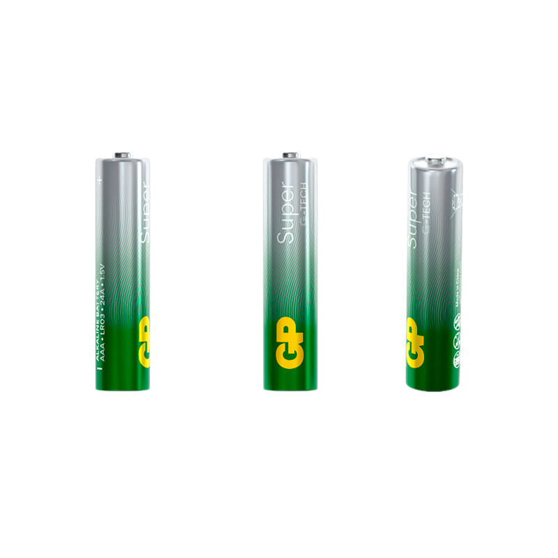 Батарейка GP Super G-Tech LR03 AAA BL2 Alkaline 1.5V (2/20/160)