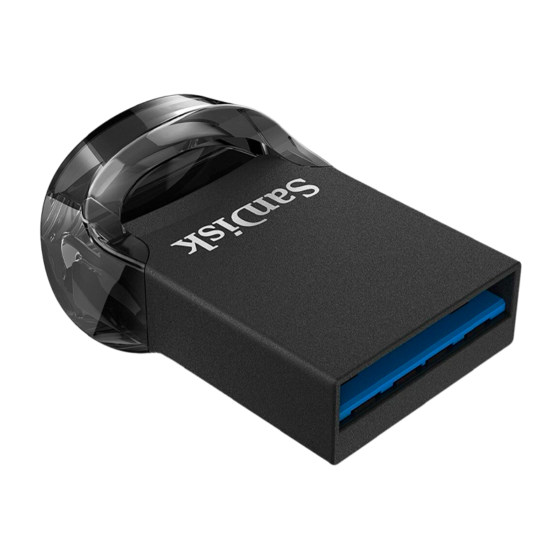 Флеш-накопитель SanDisk Ultra Fit CZ430 64GB USB3.1 пластик черный