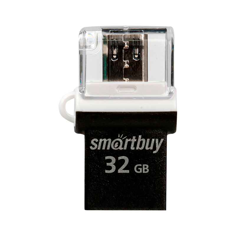 Флеш-накопитель Smartbuy POKO 32GB USB2.0 пластик черный