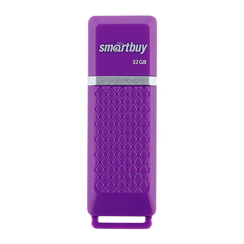 Флеш-накопитель Smartbuy Quartz 32GB USB2.0 пластик фиолетовый
