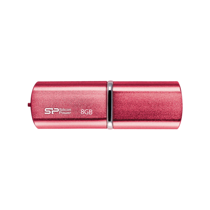 Флеш-накопитель Silicon Power LuxMini 720 8GB USB2.0 пластик розовый