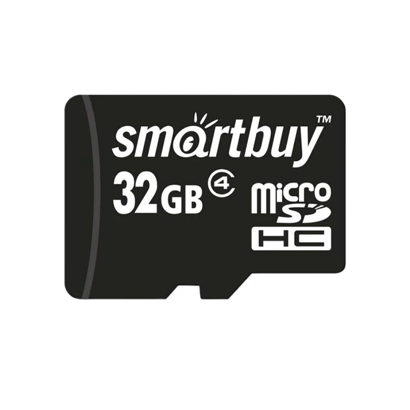 Карта памяти microSD Smartbuy 32GB Class4 4 МБ/сек без адаптера