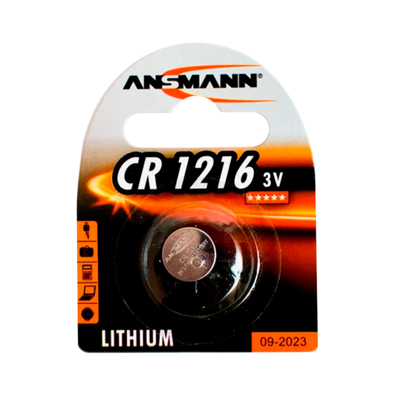Батарейка ANSMANN&nbsp;&nbsp;CR1216 BL1 NEW
