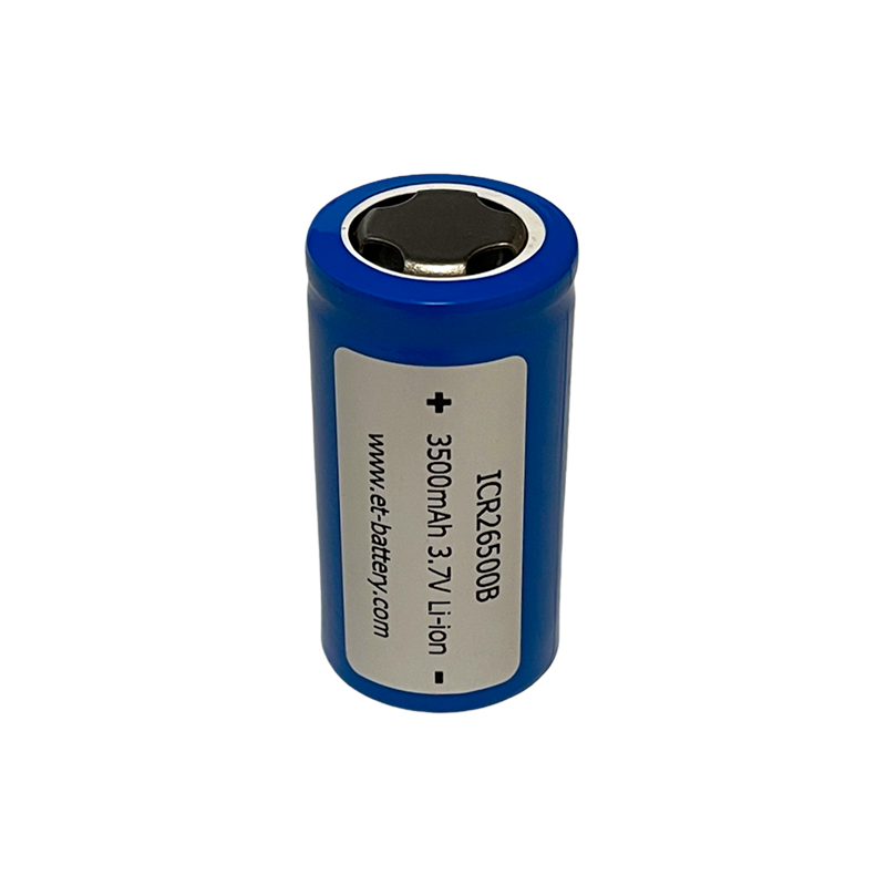 Аккумулятор ET ICR26500B&nbsp;&nbsp; 26.0*50.0, 3500mAh, Li-Ion (2/400)