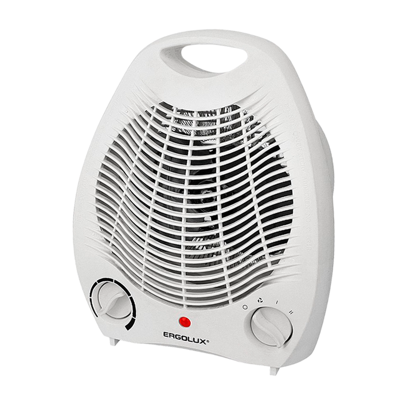 Тепловентилятор напольный Ergolux ELX-FH01-C01 35W от сети белый