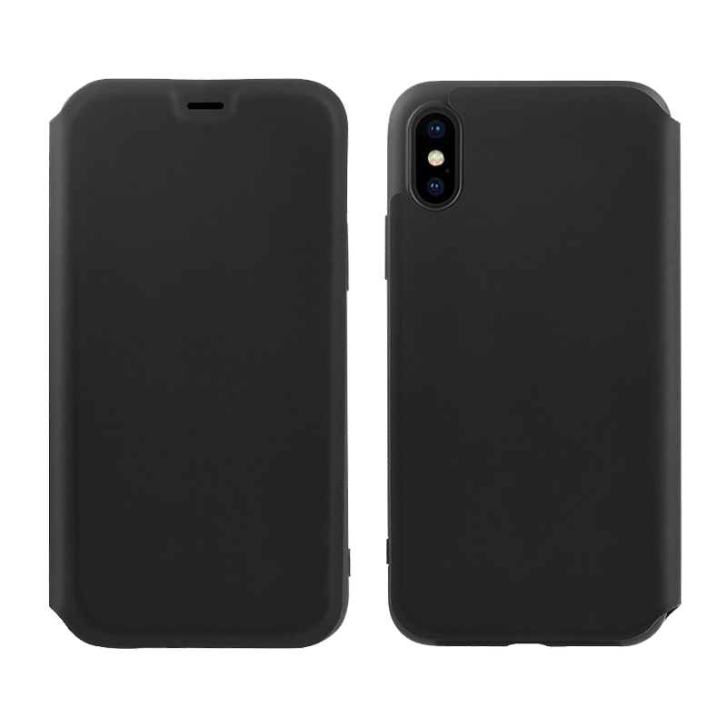 Чехол HOCO Colorful series liquid silicone case for iPhone XS Max Черный
