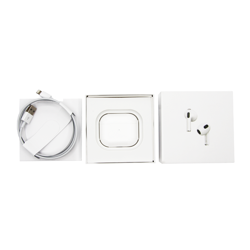 Наушники вставные TWS PODS 3 bluetooth 5.0 с микр. Чип JL 6973 D4 белый (1/100)
