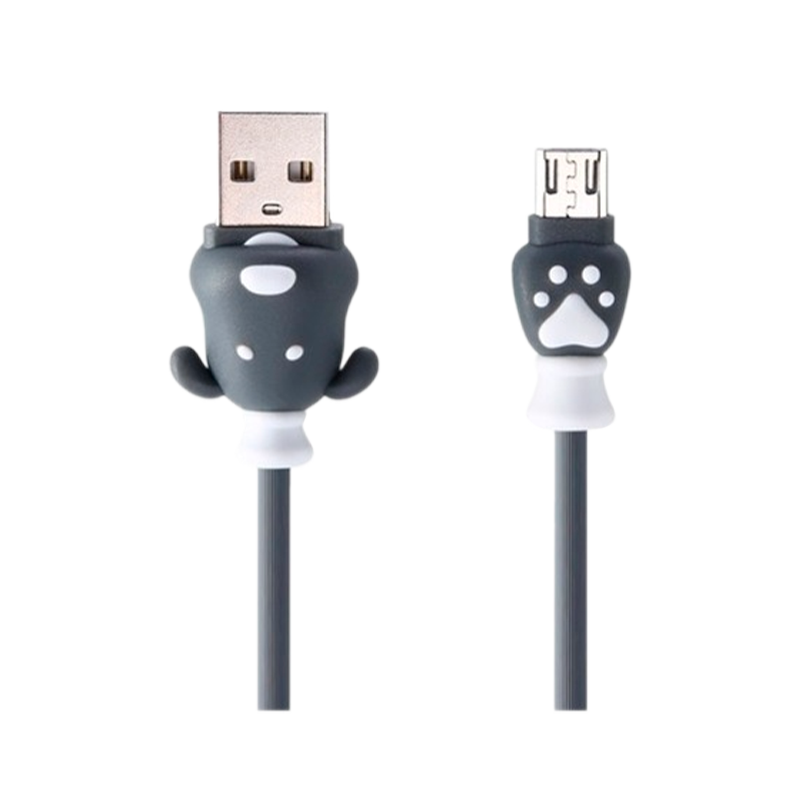 USB кабель REMAX Fortune (IPhone5/6/7/SE) RC-106i Серый