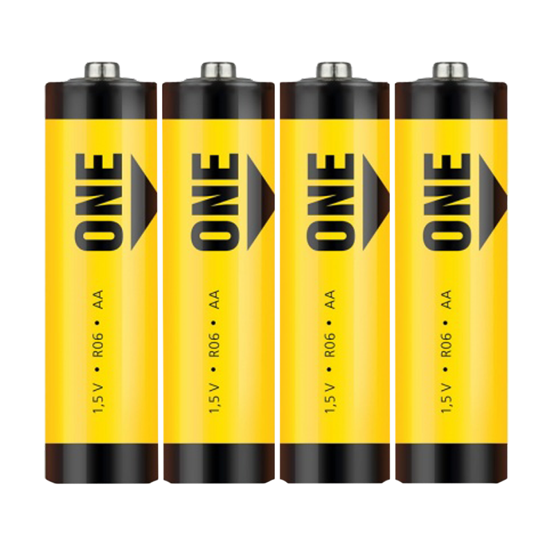 Батарейка Smartbuy ONE ECO R6 AA Shrink 4 Heavy Duty 1.5V (4/60/600)