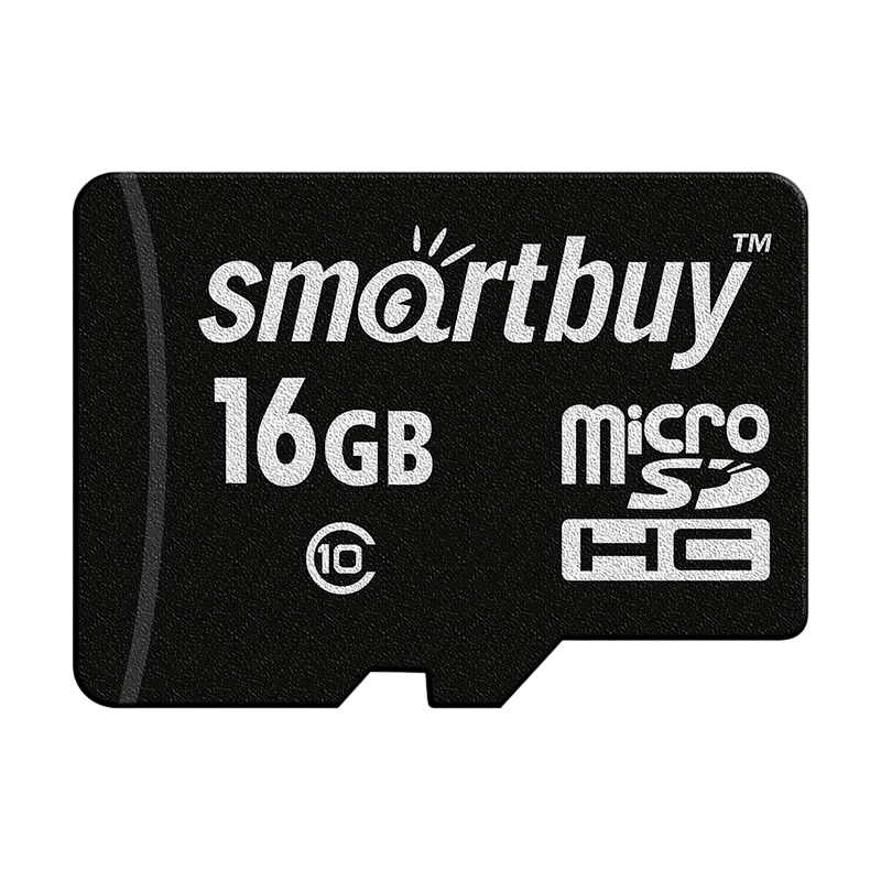 Карта памяти microSD Smartbuy 16GB Class10 10 МБ/сек без адаптера
