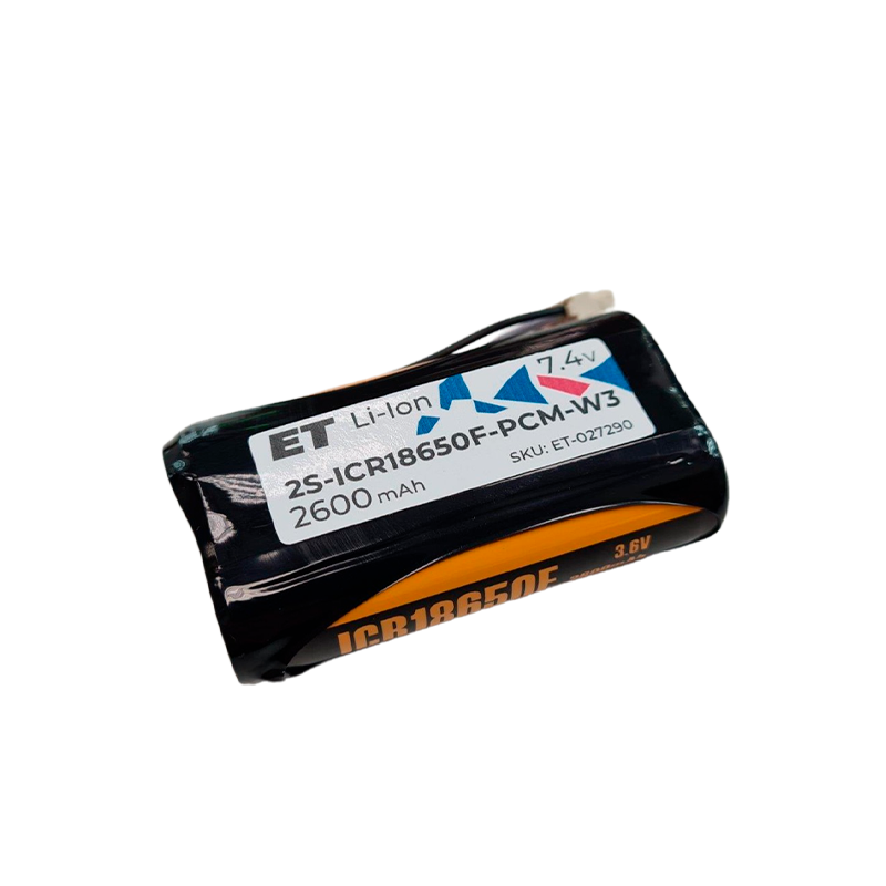 Аккумулятор ET POS-7426-W3 , 2S-ICR18650F-PCM-W3&nbsp;&nbsp; 7.4В, 2600мАч,&nbsp;&nbsp;для ККТ
