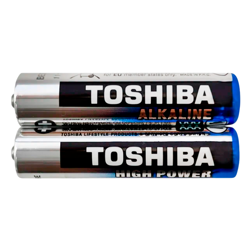 Батарейка Toshiba LR6 AA Shrink 2 Alkaline 1.5V (2/40/400)