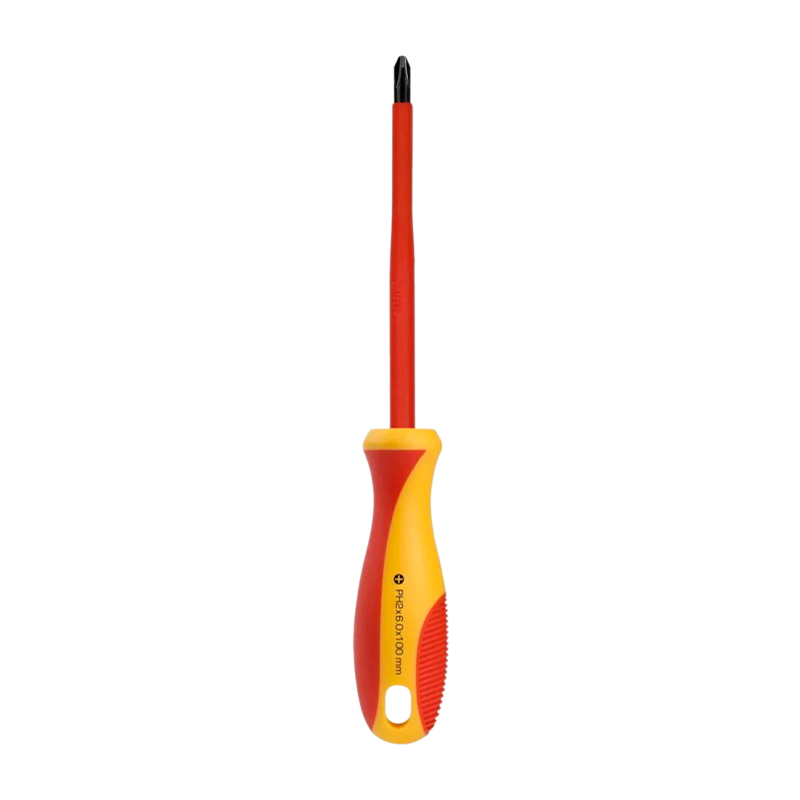 Диэлектрическая отвертка Smartbuy Tools крестовая PH2x100, до1000В,VDE