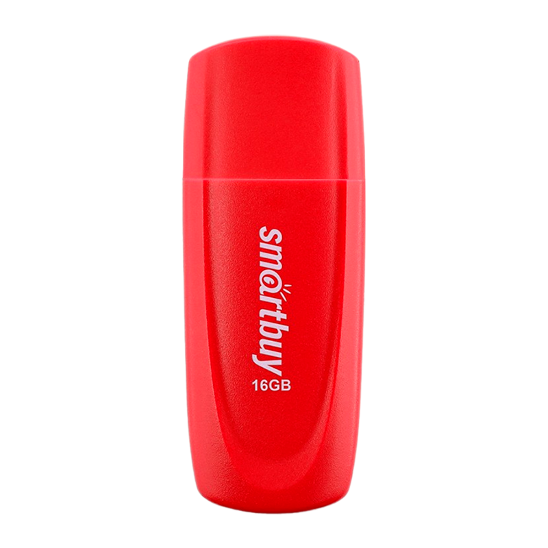Флеш-накопитель Smartbuy Scout 16GB USB2.0 пластик красный