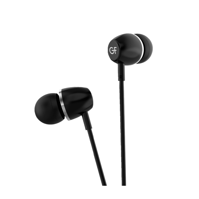 Наушники внутриканальные GFPower M12 с микр. черный