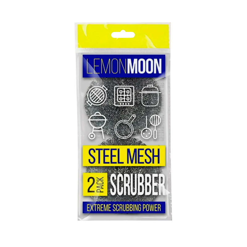 Скраб Lemon Moon металлический 15 гр. 2 шт (1/72)