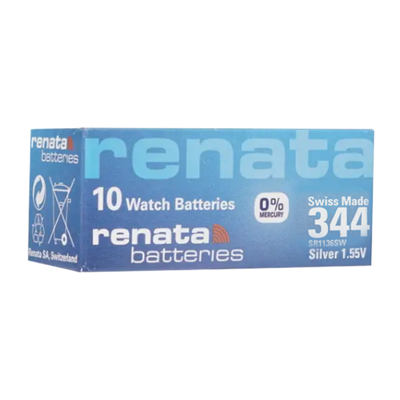Батарейка Renata 344 Silver Oxide 1.55V (1/10/100)