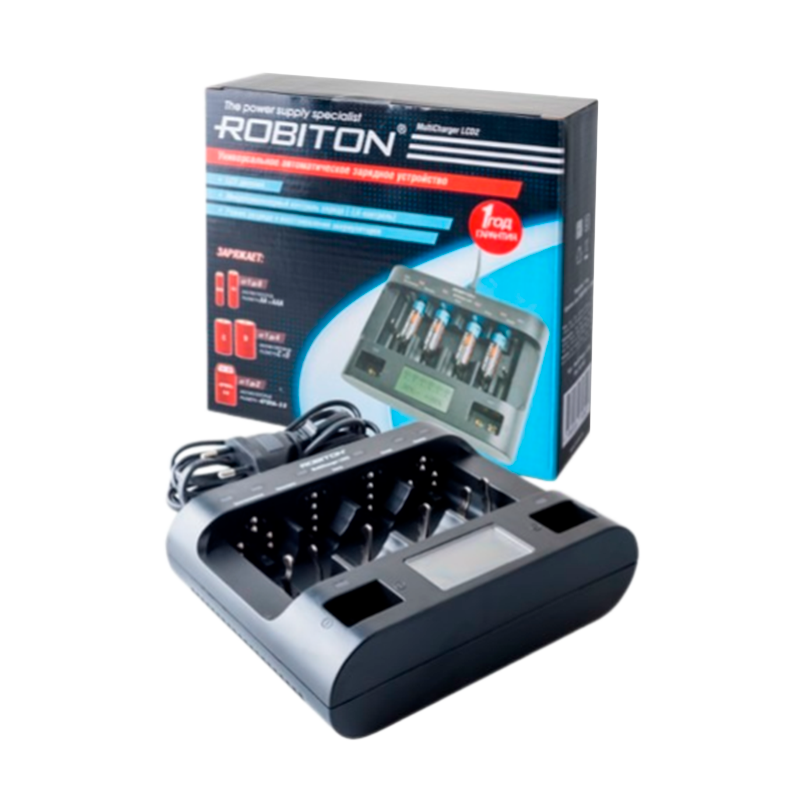 Зарядное устройство ROBITON MultiCharger LCD2 (1/20)