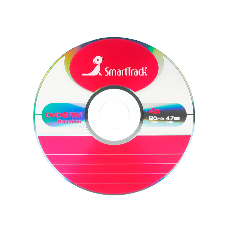 Диск DVD-RW SmartTrack CB-50 4.7GB 4x 50шт. cake box (50/250)
