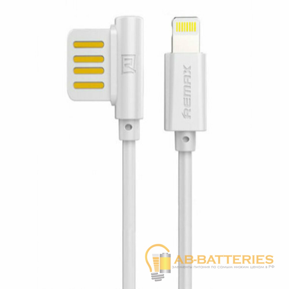 USB кабель REMAX Rayen (IPhone 5/6/7/SE) RC-075i Белый