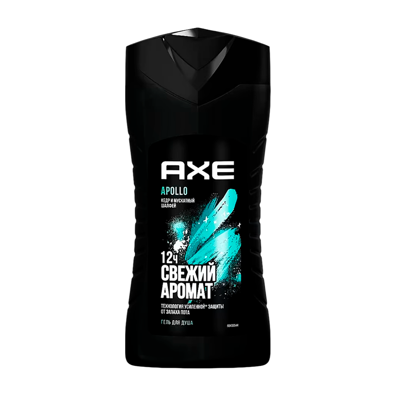 Гель для душа мужской AXE APOLLO 250мл (1/6)