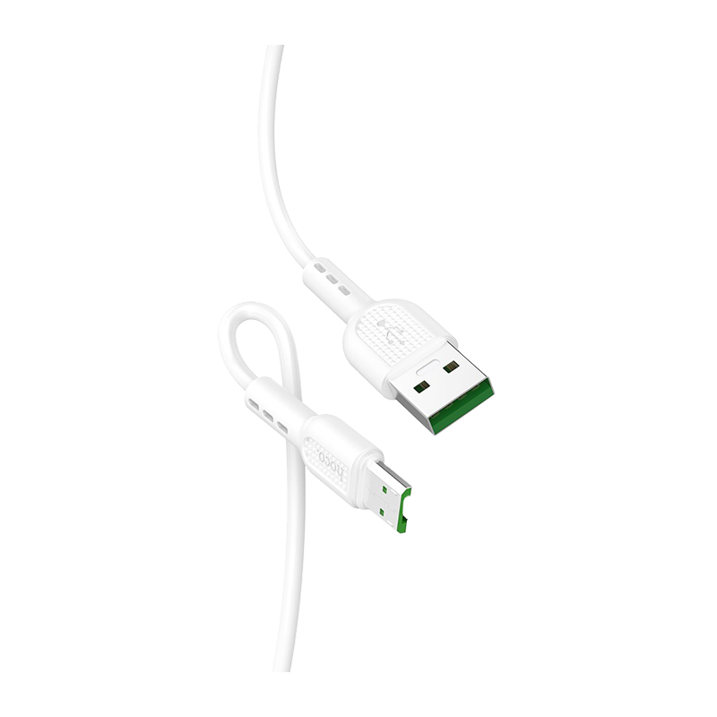 Кабель HOCO X33 USB (m)-microUSB (m) 1.0м 4.0A ПВХ белый (1/33/330)