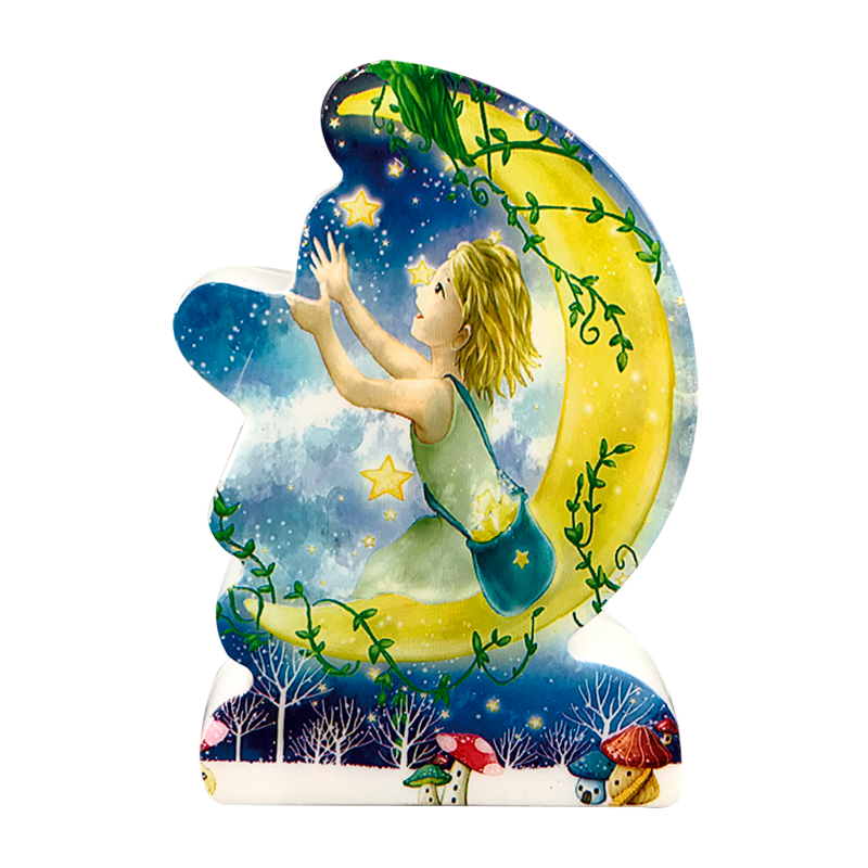 Ночник Camelion NL-238 "Месяц" 1LED 0.5W в розетку (1/18/72)