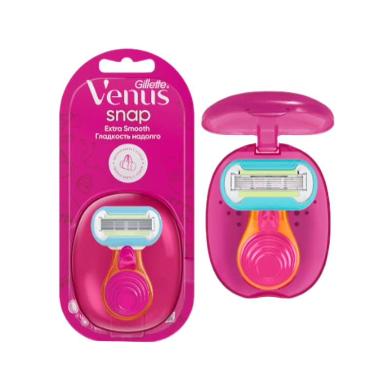 Бритва Gillette VENUS SNAP 3 лезвия 1 кассета в коробке