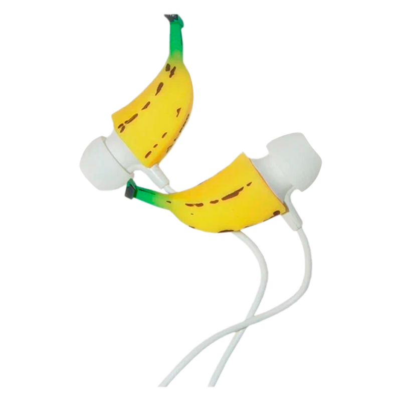 Наушники внутриканальные L-PRO S51MP Banana желтый белый (1/10/120)