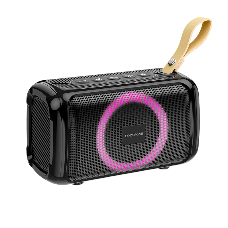 Портативная колонка Borofone BR17 bluetooth 5.1 FM/TF/USB/AUX черный (1/50)