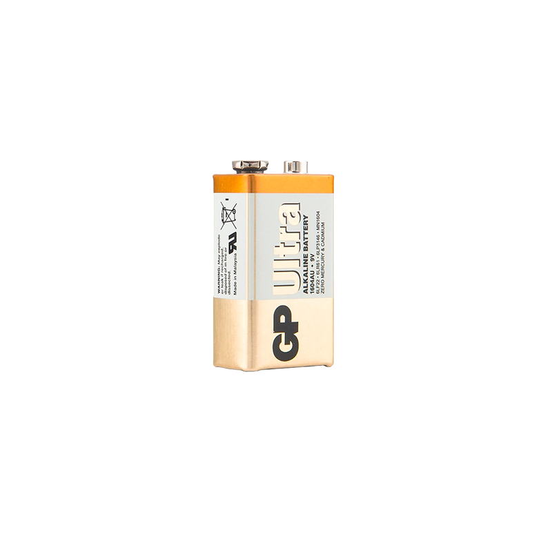 Батарейка GP ULTRA Крона 6LR61 BL1 Alkaline 9V (1/10/200)